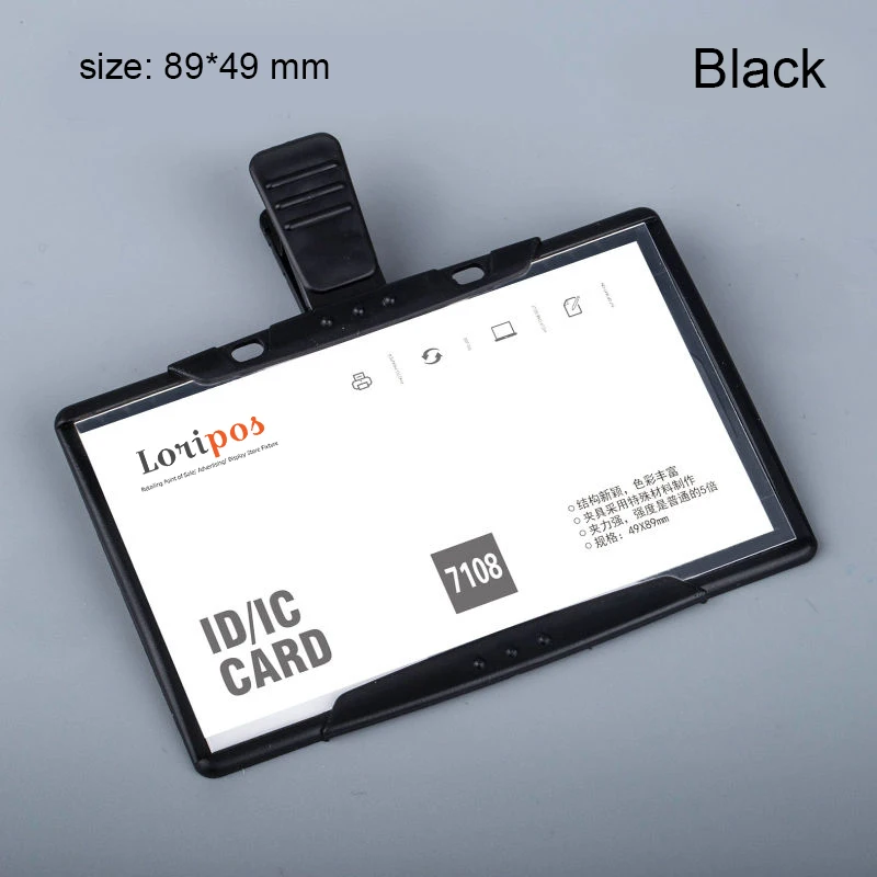 Новые выставочные карты ID значок держатель Имя тег персонал визитная карточка