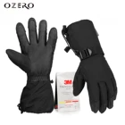 OZERO длинные зимние лыжные теплые перчатки мужские рабочие ветрозащитные водонепроницаемые лыжные спортивный гоночный мотоцикл для женщин 1017