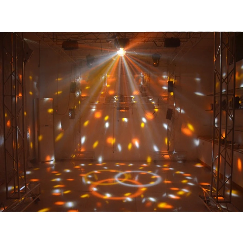 9 Color LED Bluetooth Speaker Disco Ball Light Prom Laser Party 18W DJ Stage Projection Lamp | Освещение