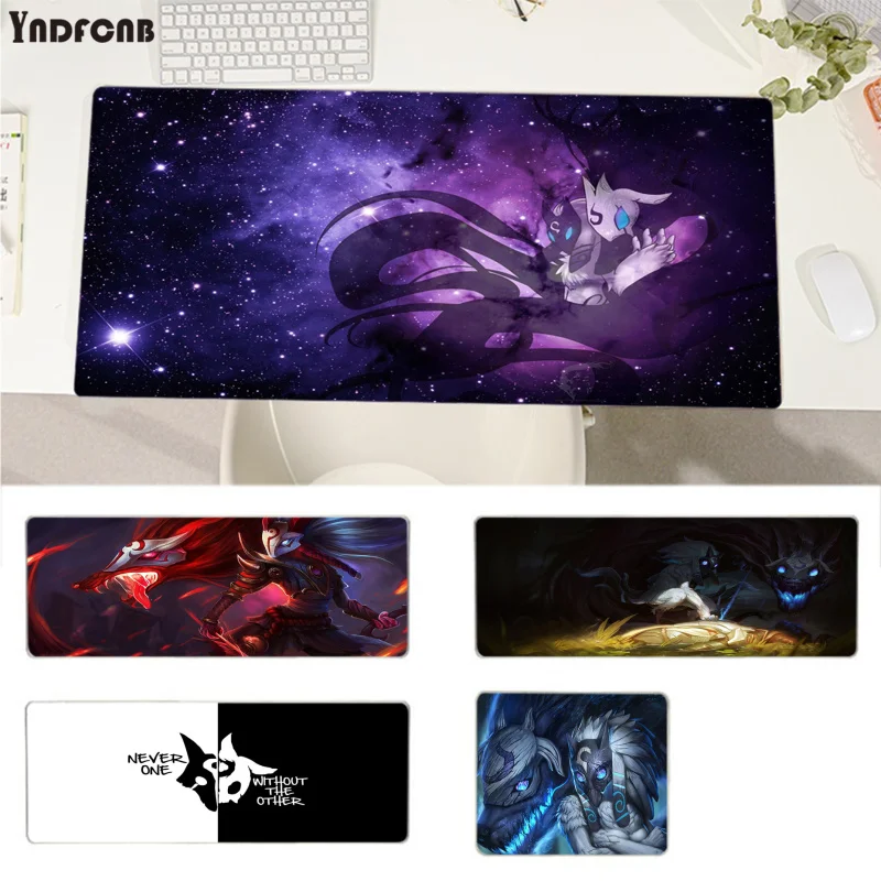 

YNDFCNB Kindred High Quality Large sizes DIY Custom Mouse pad mat Size for mouse pad Keyboard Deak Mat for Cs Go LOL