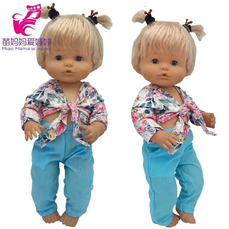 

Nenuco Doll Zipper Jackets Ropa Y Su Hermanita 17 Inch Reborn Dolls Clothes Baby Girl Gifts