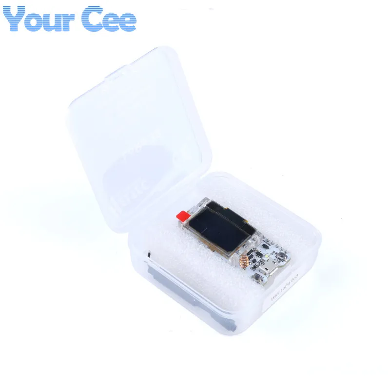 Макетная плата с антенной для Arduino ESP32 SX1276 LoRa 868 МГц/915 МГц 0 96 дюйма синий Oled-дисплей