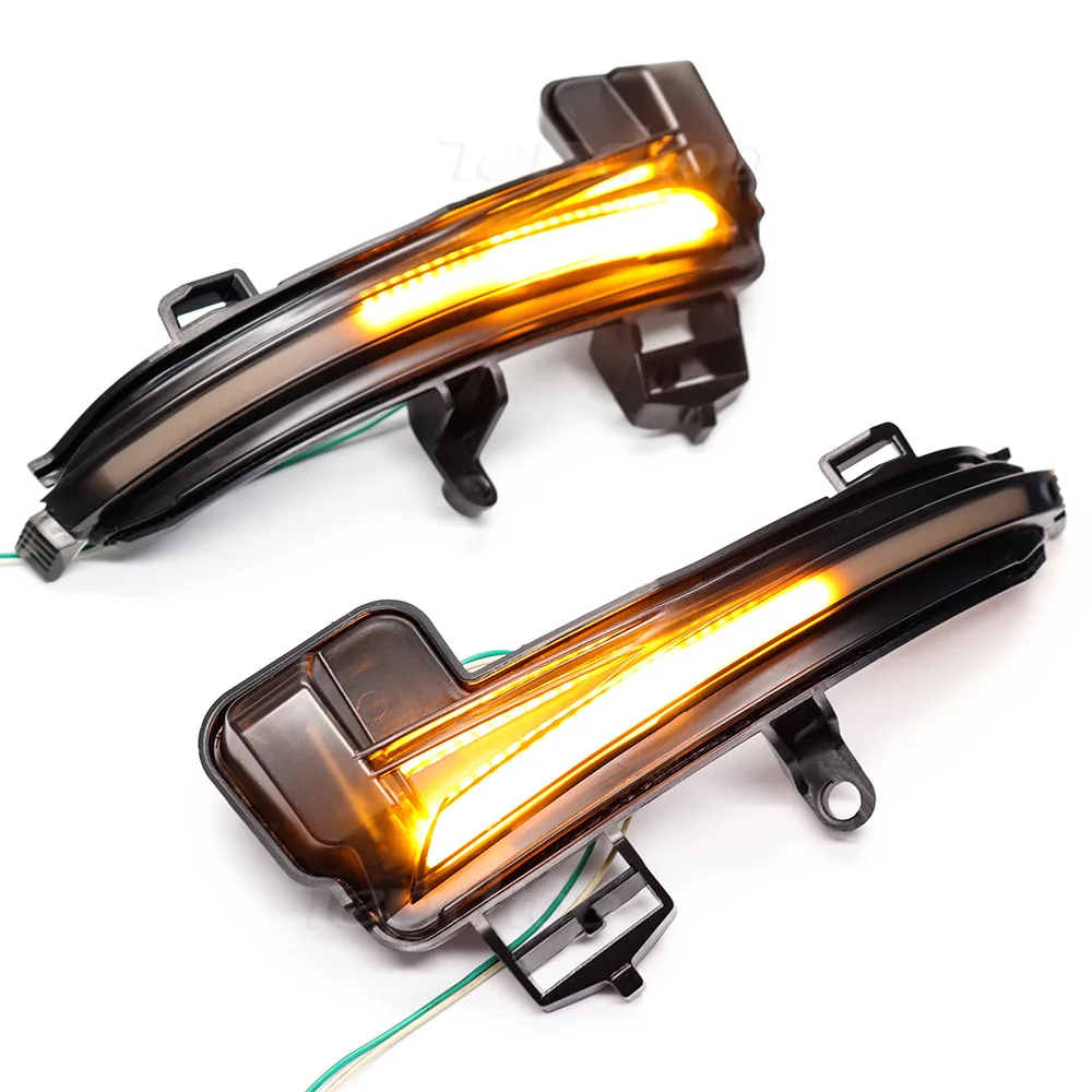 Динамический мигалка светодиодный течет сигнальные фары аксессуары для