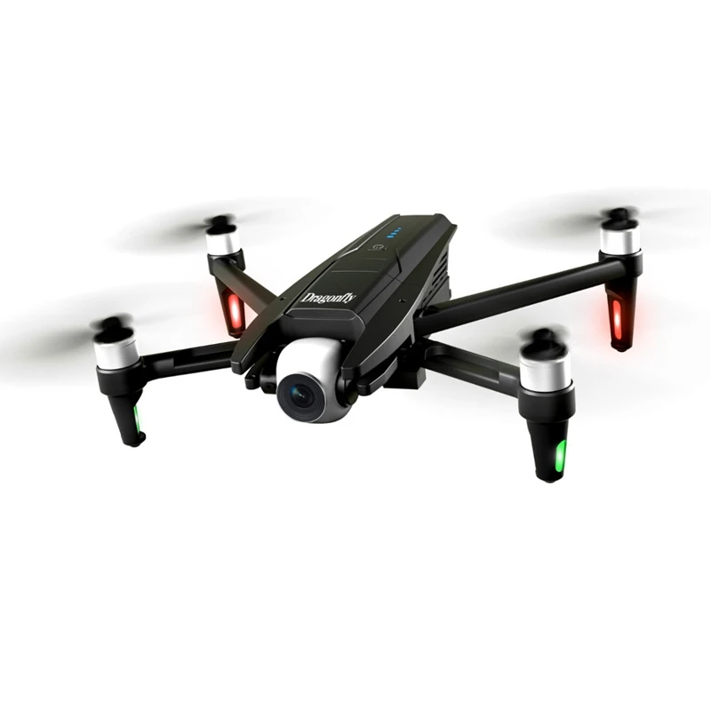 Квадрокоптер Dragonfly KK13 с GPS Wi Fi FPV HD камерой 4K 2 A подвесным механизмом поворотом на 170