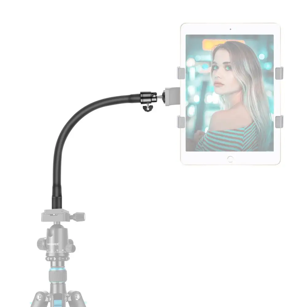 Neewer 360 градусов регулируемый штатив гусиная шея адаптер Штатив связь для