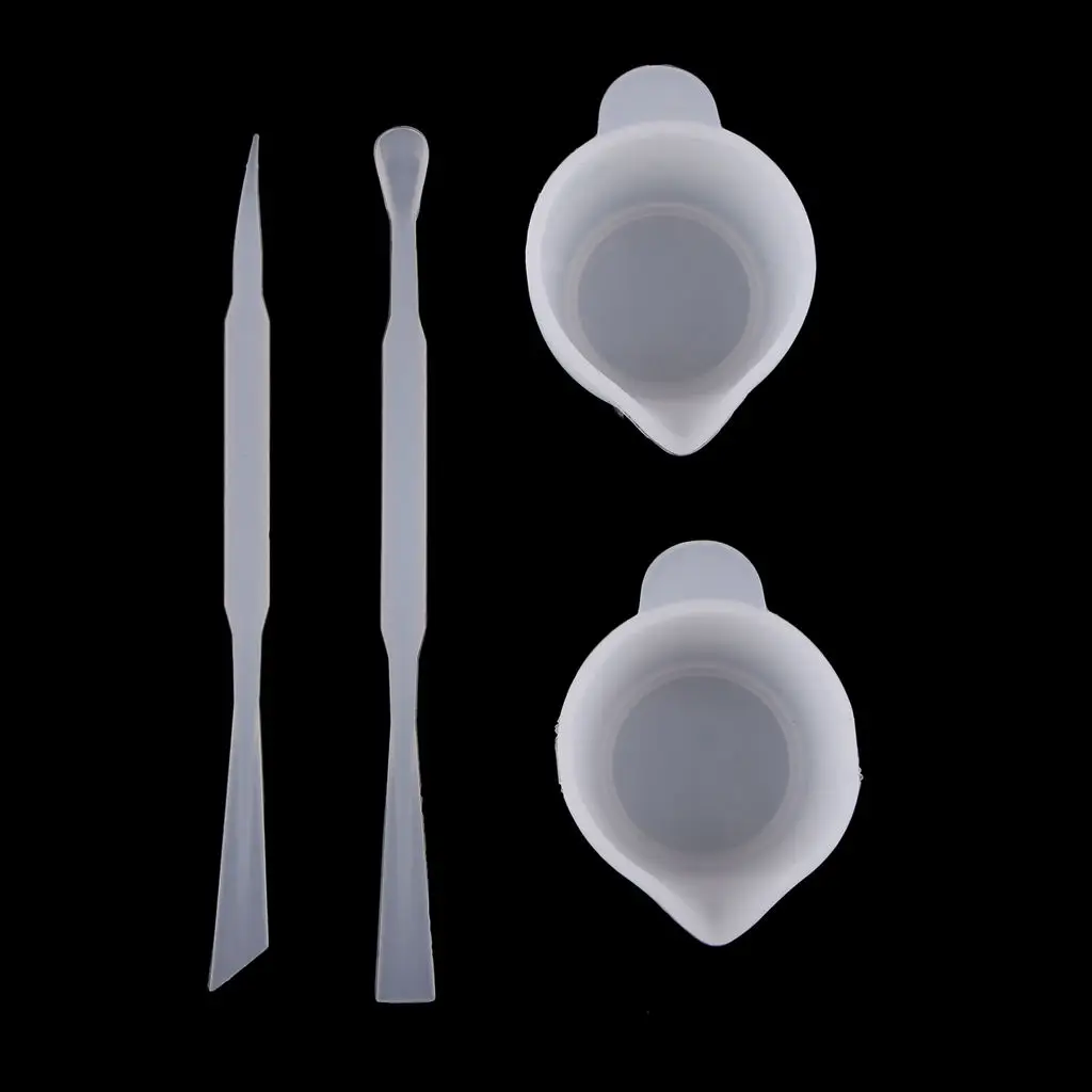 

4 шт., силиконовые диспенсеры для пресс-форм