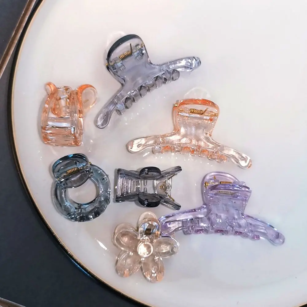 Корейские милые конфетные цвета цветочные золотые заколки для волос