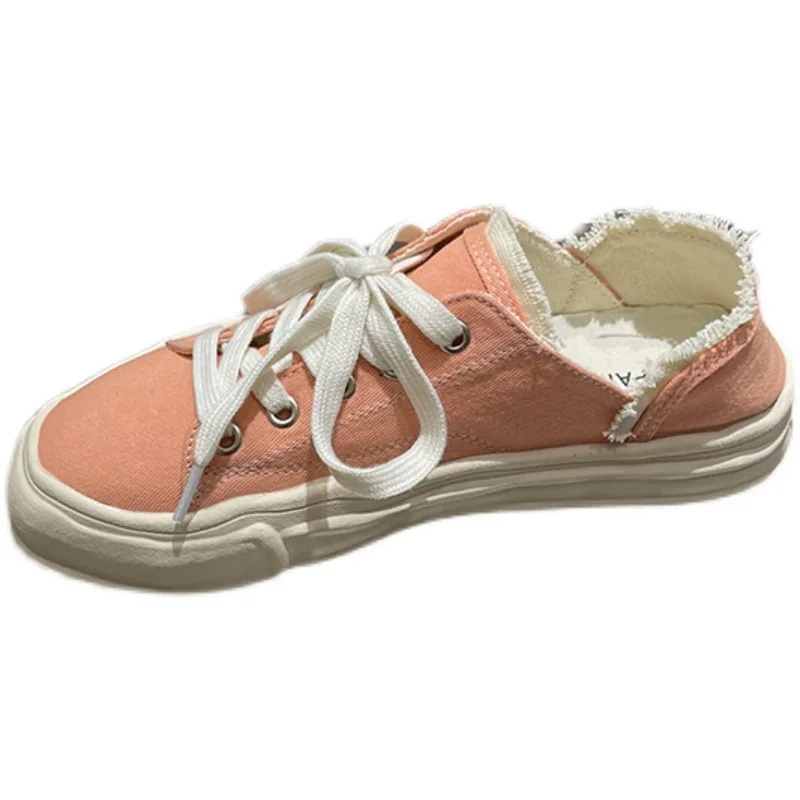 

Thick-soled White Shoes Women's 2021 New Fashion Net Red Single Shoes Casual Sports Shoes Canvas Shoes All-match Casual Shoes