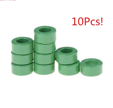 10 шт. силовой трансформатор ферритовый кольцевой индуктор катушка зеленого