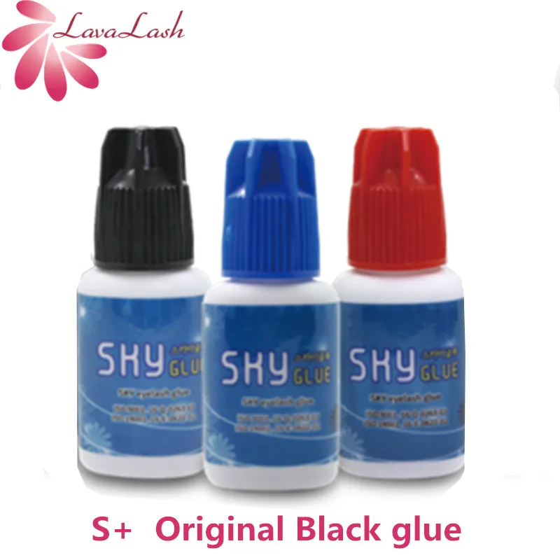 5 мл/бутылка 1-2s сухой срок самый мощный Корея Sky S + клей для наращивания ресниц MSDS