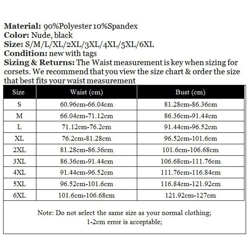 

Plus Size Waist Cincher Women Girdle Slimming Slimming Sheath Belly Tummy For Women Shapers Body Shapewear Waist Trainer