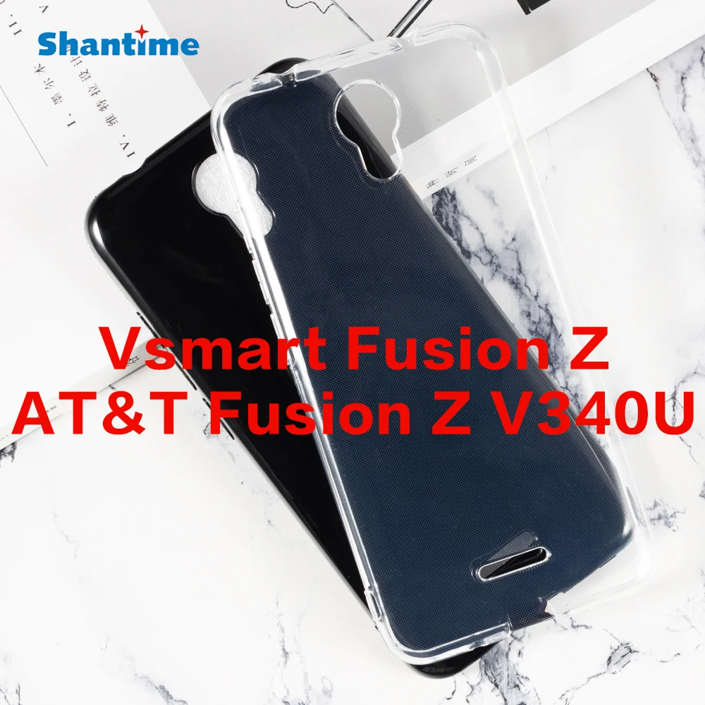 Мягкий силиконовый защитный чехол из ТПУ для Vsmart Fusion Z Gel пудинг телефона AT&ampT V340U |