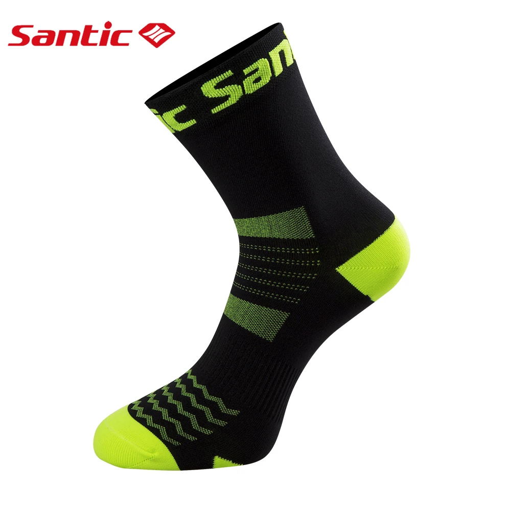 Носки Santic велосипедные для мужчин и женщин дышащие высокой эластичности