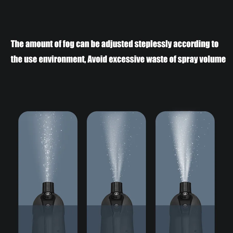 

Portable Rechargeable Ulv Atomizing Sprayer Electric Fogger Disinfection Spray Smoke Cold Mist Sterilization Machine Battery
