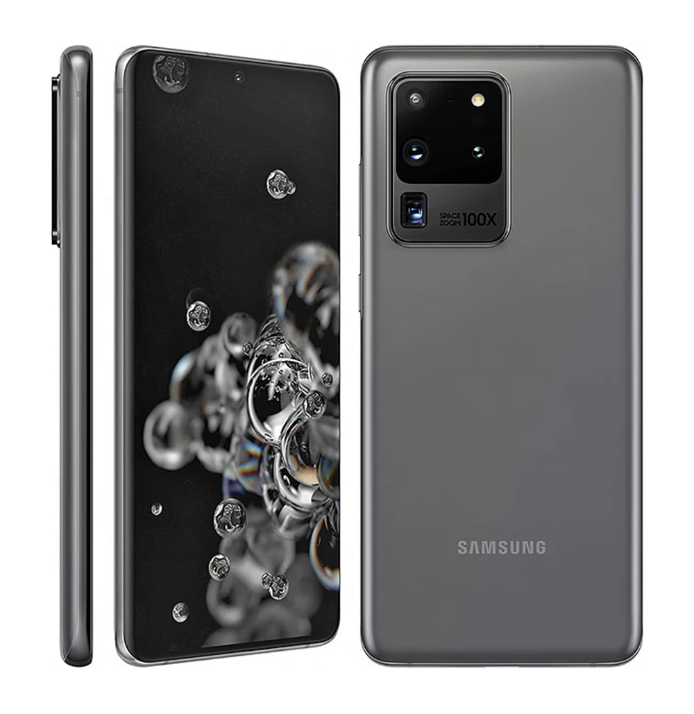 samsung galaxy s20 ultra g988 5g 128gb rom g988b unlocked mobile phone snapdragon 865 octa core 6 9 quad cameras 12gb ram nfc free global shipping