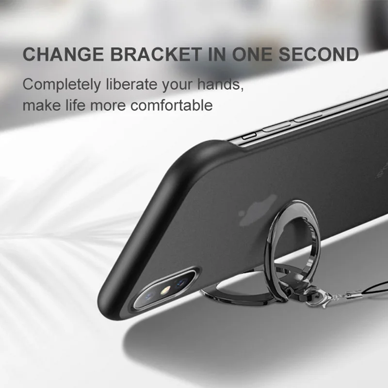 Мобильный телефон ремешок металлическое кольцо двойного назначения кронштейн