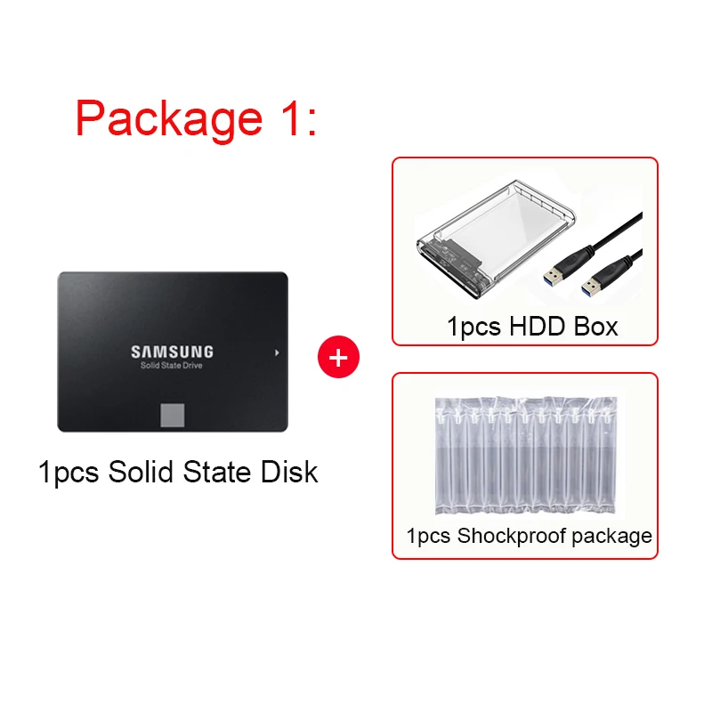 SAMSUNG SSD Внутренний твердотельный диск 860 EVO 1 ТБ 500 Гб 250 жесткий SATA3 2 5 TLC для ноутбука