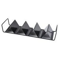 stainless steel wave shape tacos holder mexican food rack pancake display tray hot dog rack spring rolls stand kitchen gadgets
