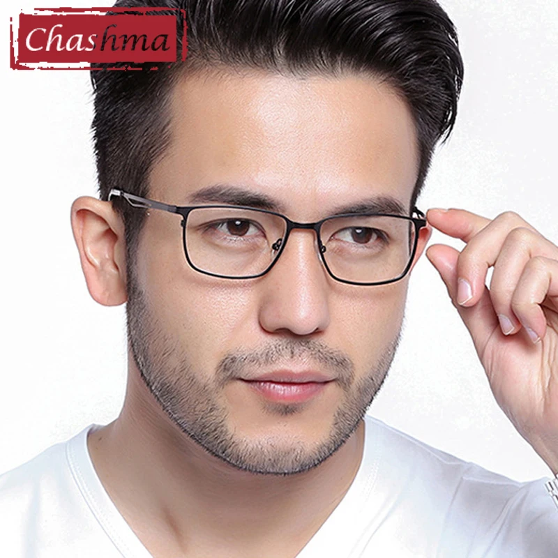 

Prescription Progressive Glasses Men Photochromic Graduate Optical Eyewear Anti Blue Ray Anti Reflective Lenses