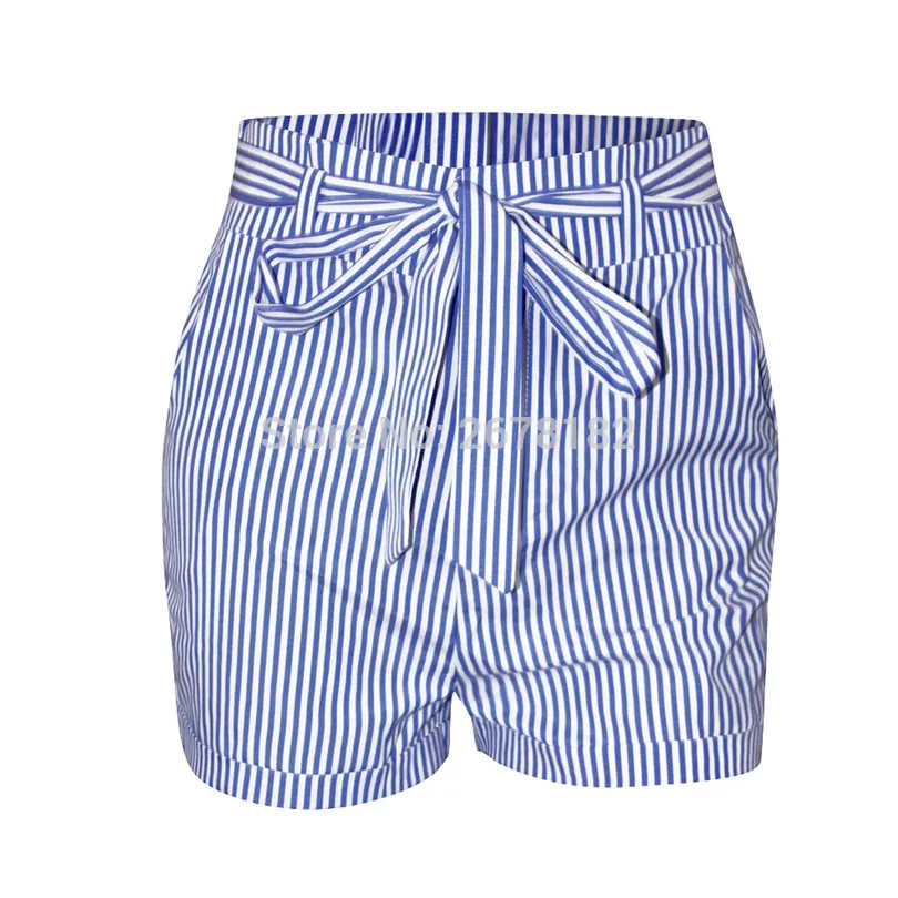 2018 летние модные сексуальные шорты женские с высокой талией Короткие Брюки