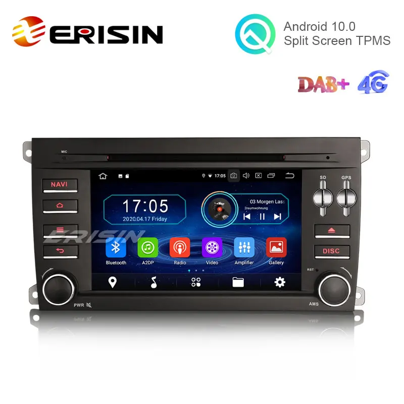 Erisin 5914 7 &quotAndroid 10 0 автомобильный стерео GPS Navi DAB радио Bluetooth DVR OBD2 DVB T2 Wi Fi Canbus 4G