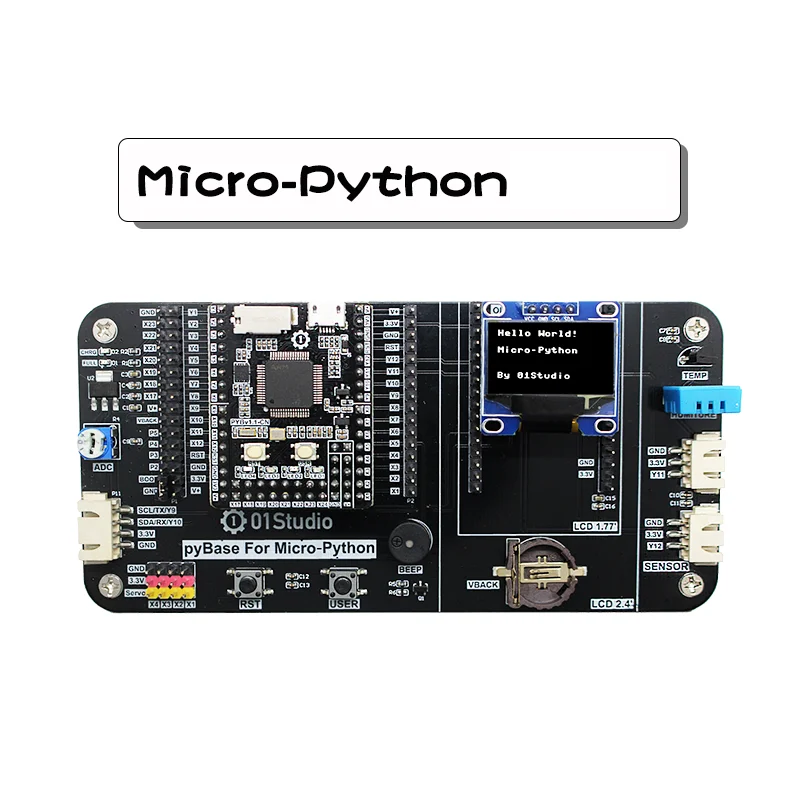 Макетная плата Micro Python Pyboard STM32 микроконтроллер встроенный программируемый