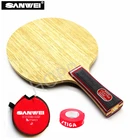 Лезвие для настольного тенниса SANWEI FEXTRA 7, деревянное универсальное Японская Технология (конструкция stiga clipper CL), ракетка для пинг-понга, ракетка для летучей мыши