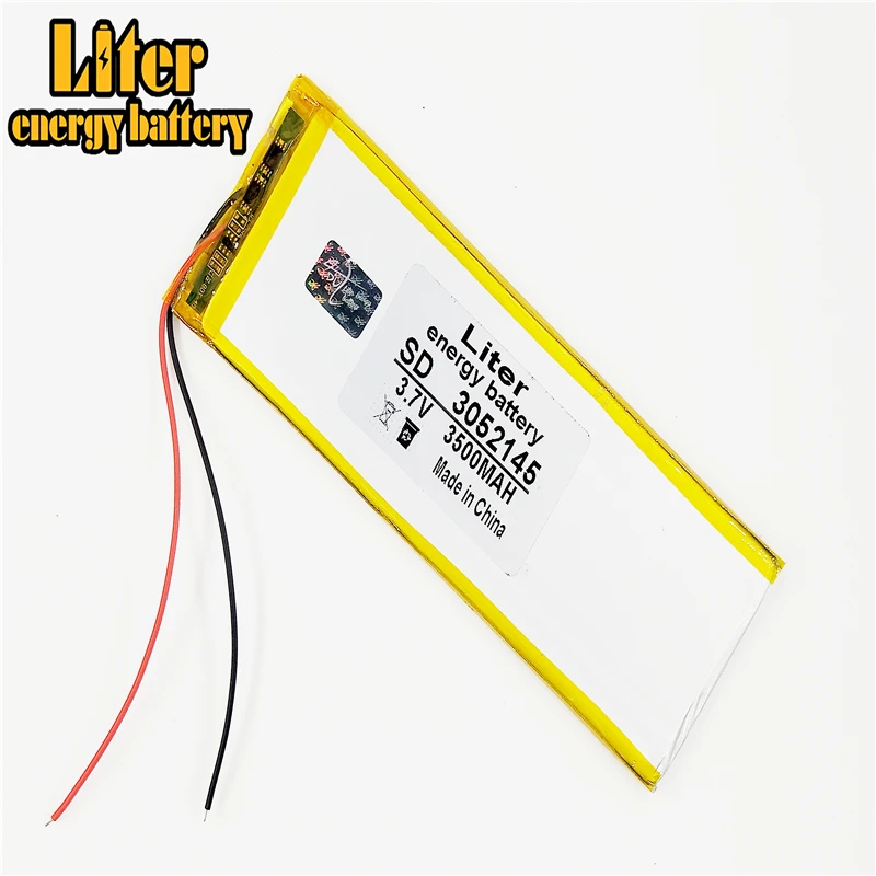 Планшет полимерный аккумулятор 3500mah 3 7 V 3052145 умный дом MP3 колонки литий ионный для