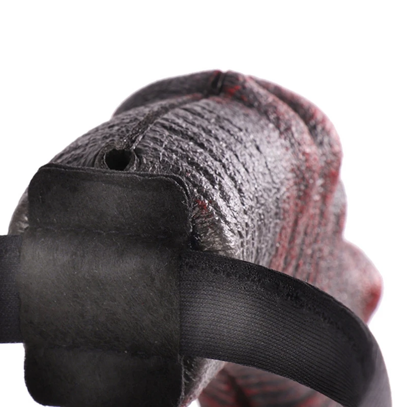 Готический аксессуар для волос косплея на Хэллоуин Реалистичная черная красная