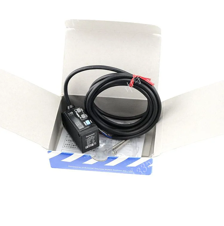 

Panasonic digital display sunx god as 3-color led color mark sensor LX-101 photoelectric sensor uLX101