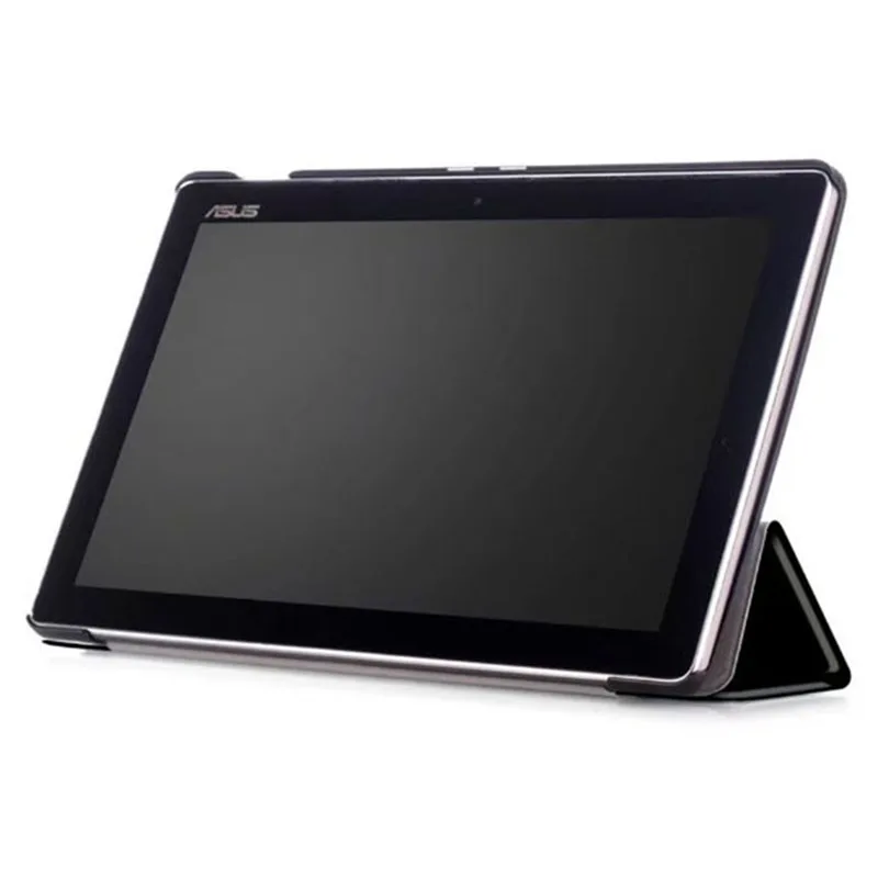 Ультратонкий трехслойный кожаный чехол-подставка с рисунком для ASUS ZenPad 10 Z301, Z301MFL, Z301ML P00L, P028 10," Tablet PC