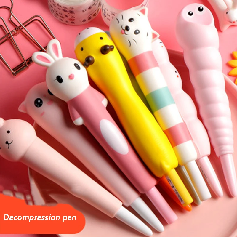 Ручка для декомпрессии Милая супер милая девушка студентка с