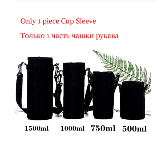 High Quality Outdoor Insulation cup 304 Stainless Steel Male Insulation Pot Large Capacity With Filter Outdoor Portable Tea Cup - Color: Only 1pc Bag