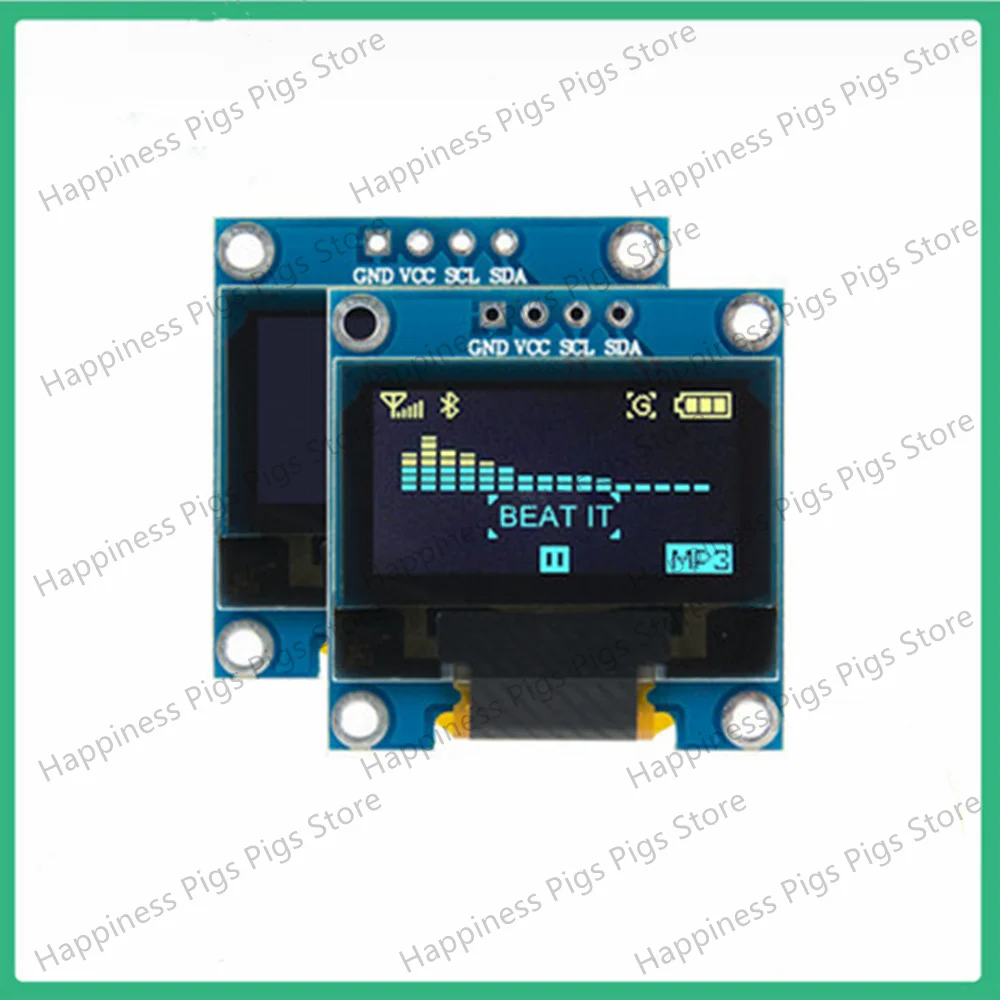 Oled-экран 0 96 дюйма модуль ЖК-дисплея 12864 Ssd1306 последовательный параллельный порт