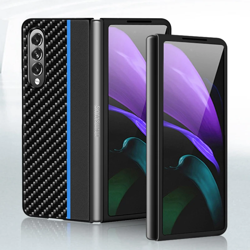 

case for samsung galaxy z fold3 fold2 5g bumper cover on samsun galaxi fold 3 2 7.6 protective phone coque back bag Folding 360