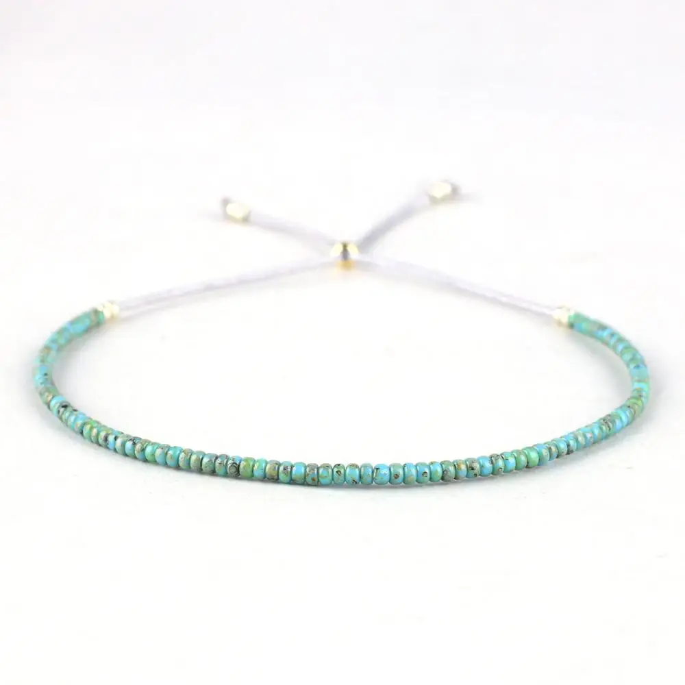 Женские и мужские браслеты с бусинами KELITCH повседневные Мини ручной работы