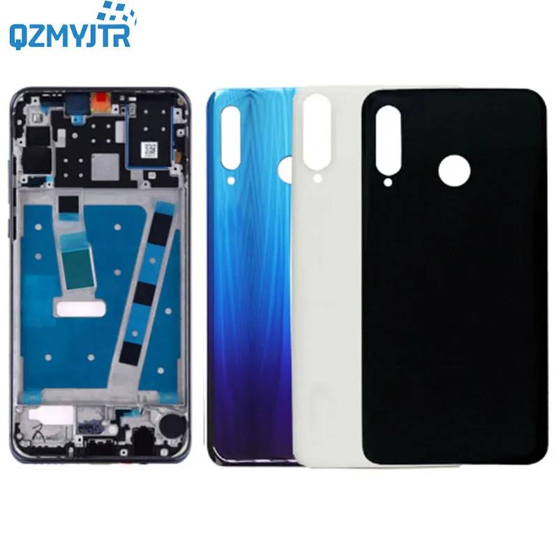 Новый чехол для аккумулятора Huawei P30 Lite/nova 4e корпус из стекла задняя дверь + средняя