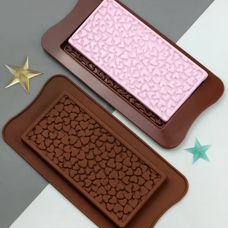 

DIY Silicone Mold Full Size Love Homemade Candy Chocolate Chip Ice Cube Biscuit Jelly Handmade Kitchen Creative Baking Mold