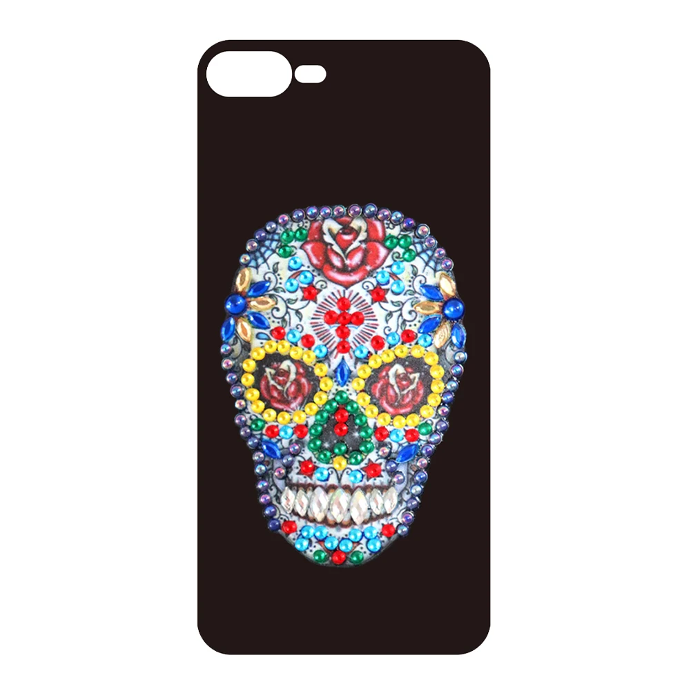 

Resin DIY Diamond Painting Cartoon Phone Case for iPhone 7 Plus/8 Plus Special Mosaic Rhinestone Phone Protector Cover Gifts