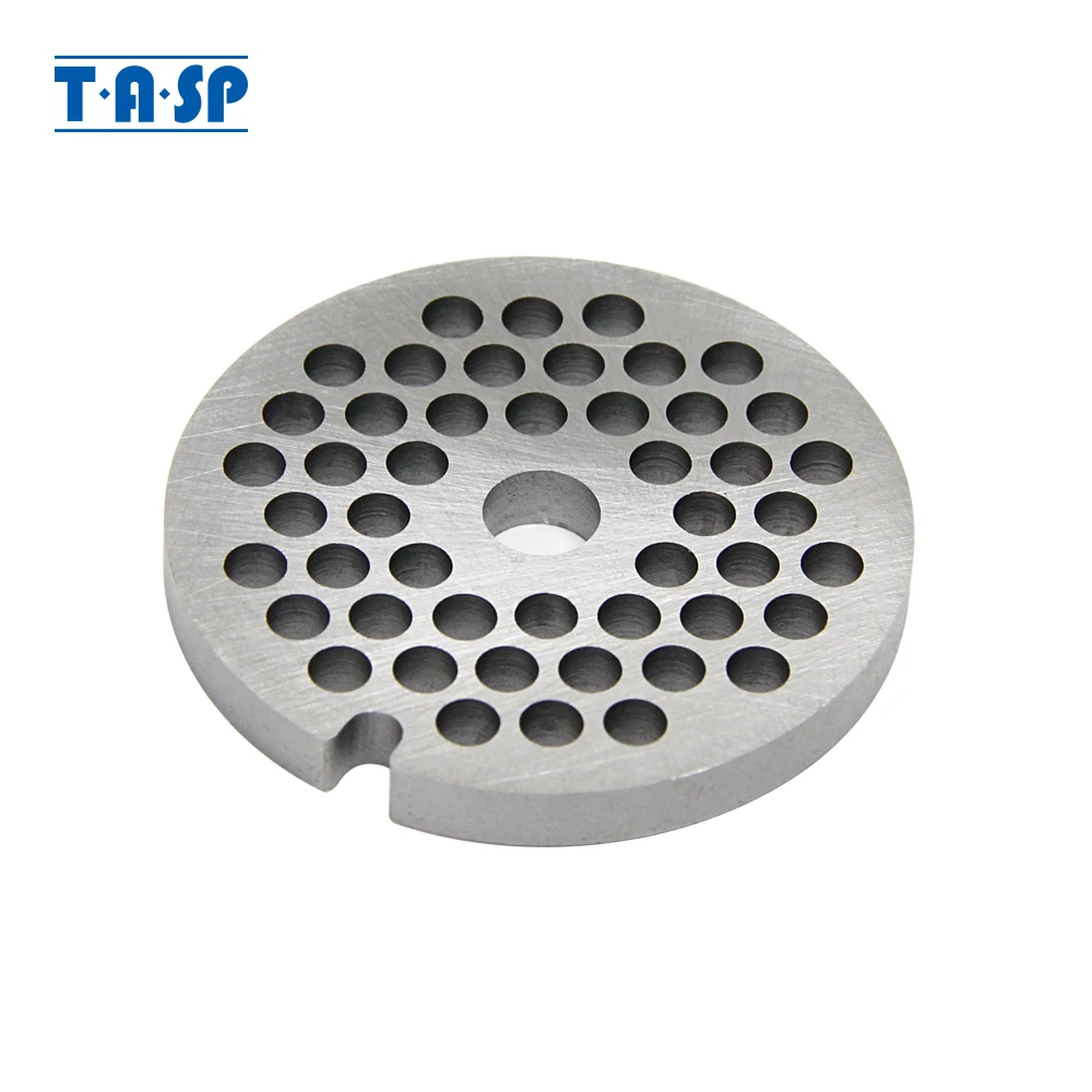 4.5mm #5 Meat Grinder Grille Disc Stainless Lattice Mincer Plate Parts for Bosch MFW15 MUM5 Zelmer 886.5 Philips Kenwood D=53mm