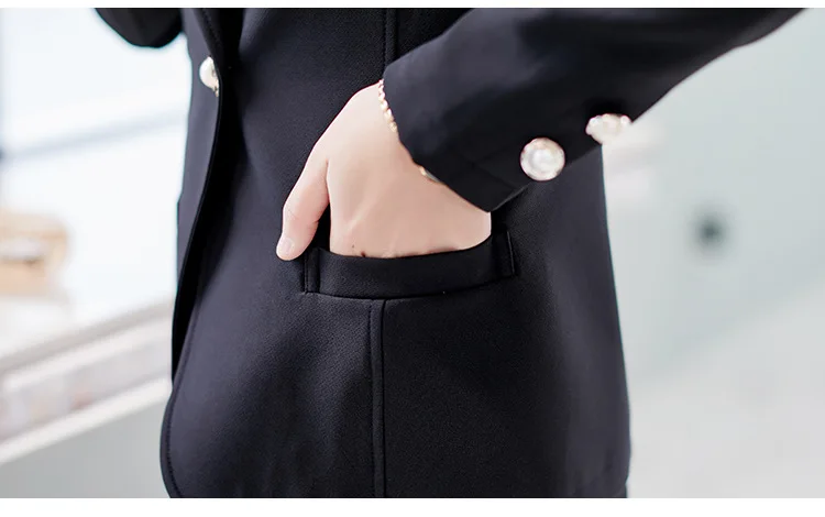 Женский Повседневный Тонкий Блейзер приталенный пиджак для офиса 2019 верхняя