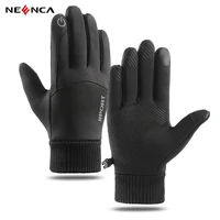 outdoor winter gloves waterproof moto thermal fleece lined resistant touch screen non slip motorbike riding ski