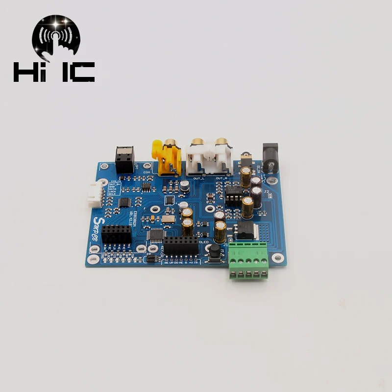 ES9038Q2M ES9038 Q2M ies DSD оптический коаксиальный IIS/DSD DOP 384 кГц входной декодер DAC выход для наушников аудио Плата усилителя