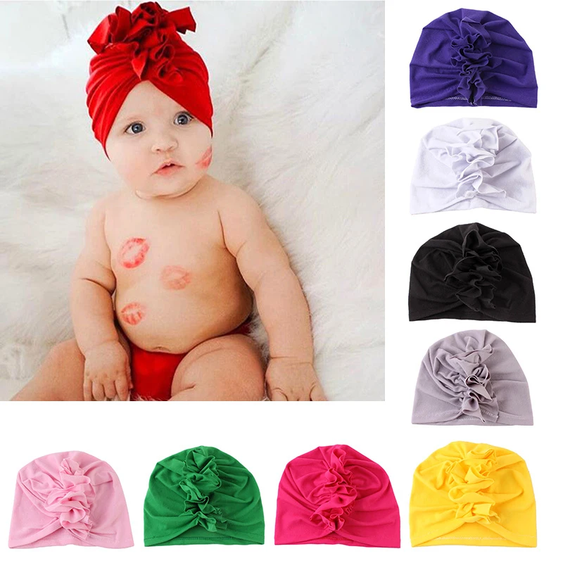 1 шт. Детская шапка-тюрбан из мягкого хлопка | Мать и ребенок