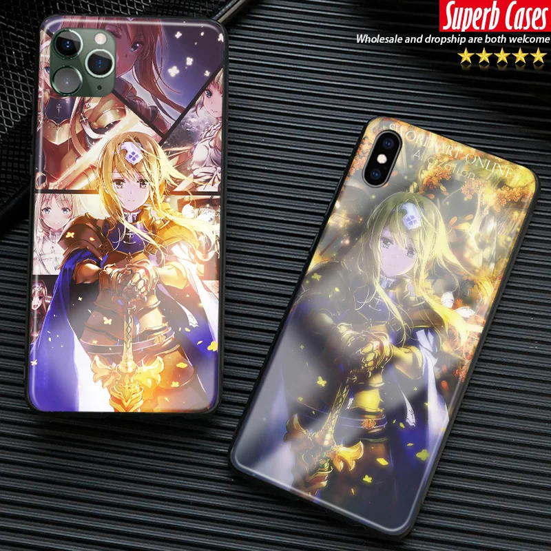 Алиса зуберг меч искусство онлайн алисизация мягкий силиконовый стеклянный