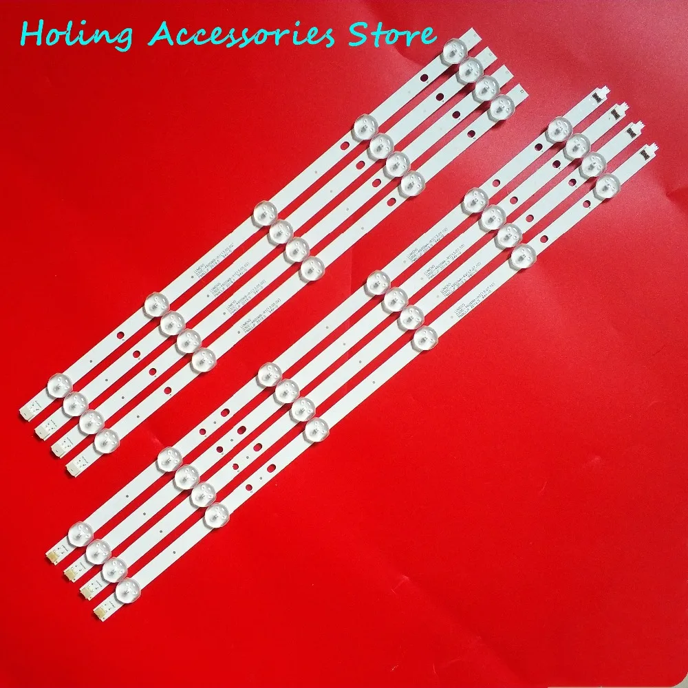 LED backlight strip 11 lamp for Samsung 4" TV 2013SVS46 CY-DF460BGLV1H D3GE-460SMB-R1 D3GE-460SMA-R2 UN46EH5000 UE46H6203