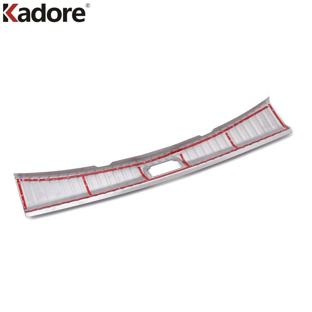 Внутренняя защитная накладка на задний бампер из нержавеющей стали для Ford Kuga Escape