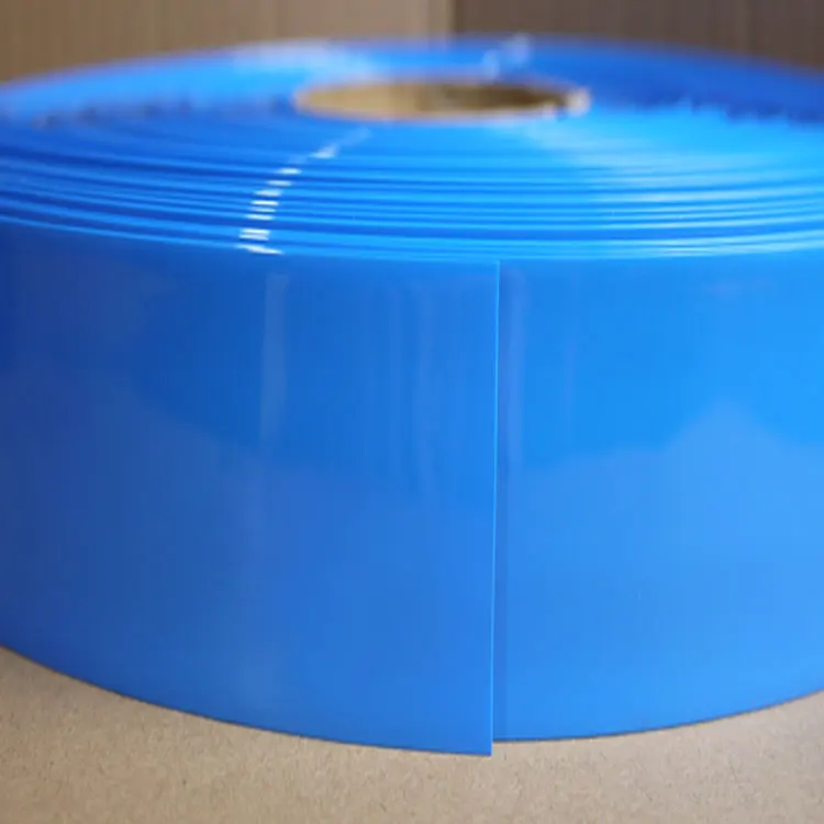

PVC Heat Shrink Tube Width 268mm Lithium Battery Insulated Film Wrap Protection Case Pack Wire Cable Sleeve Black Blue
