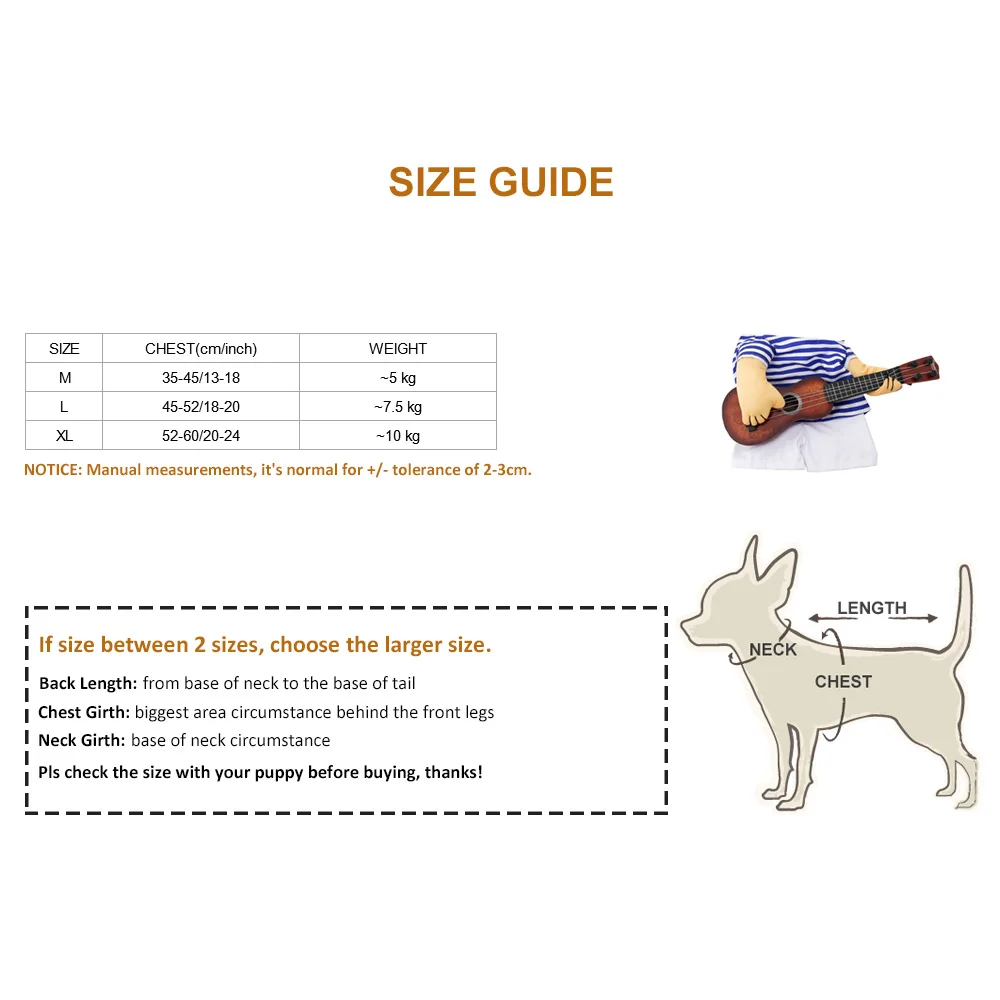 Забавный домашний костюм для косплея гитарный собак костюмированной вечеринки