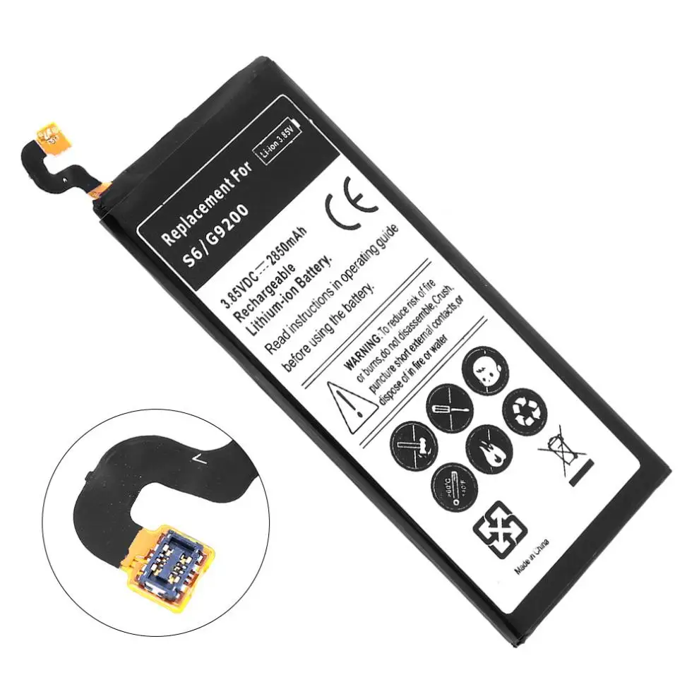 EB BG920ABE 3 85 V 2850mAh перезаряжаемый встроенный литий ионный аккумулятор для замены